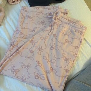 Hollister Pink Wide Leg Pants